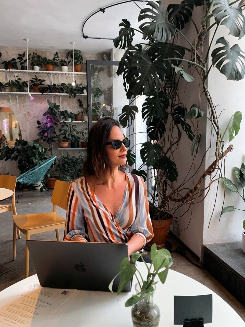 A botanical coworking cafe creating an intentional, transformative workation environment for team gatherings.