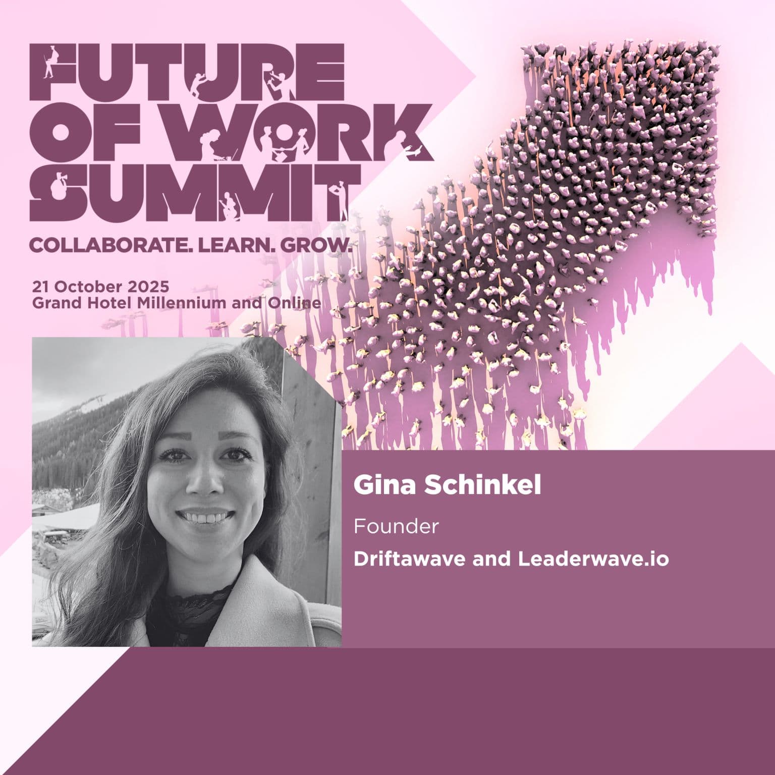 Kapital Events speaker Gina Schinkel keynote on AI integration and distributed team leadership
