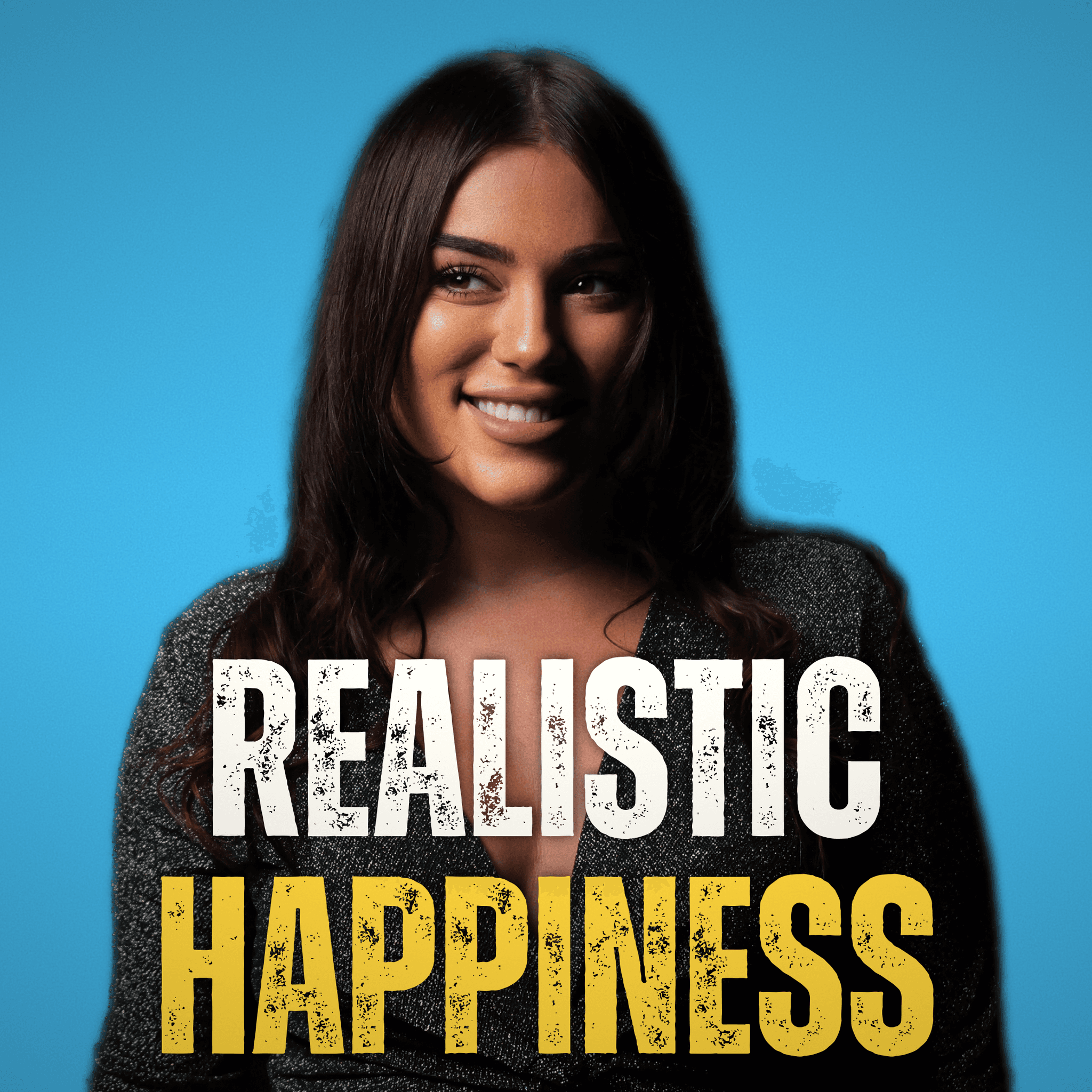 Realistic Happiness podcast featuring Gina Schinkel on remote work and transformative workations
